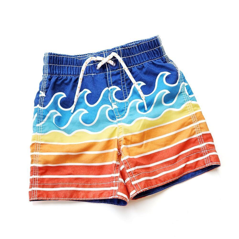 Gap 18-24 Months Waves Swim Trunks Like Boden